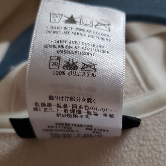 Patagonia polyester outer full zip jacket w fleece lining - Picture 7 of 7